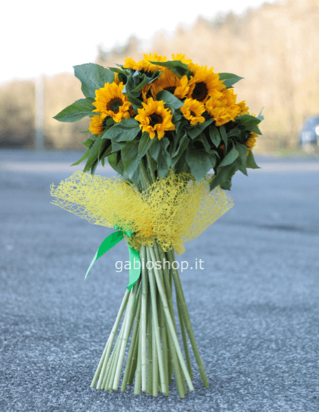 Bouquet di girasoli