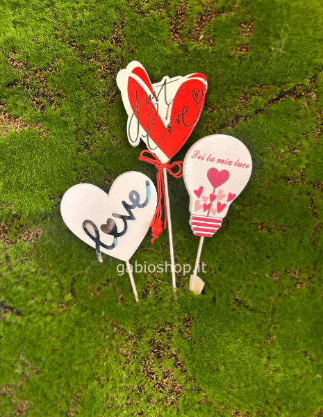 decorazione cuore quantità 1